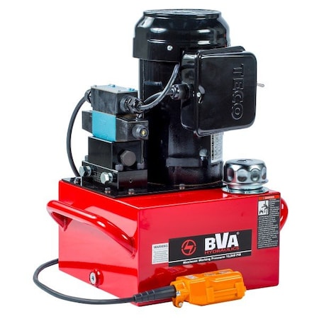 Bva Hydraulics EPump, 15 Hp, 3 Gallon, 4W3P Solenoid, PE50S4L03A PE50S4L03A